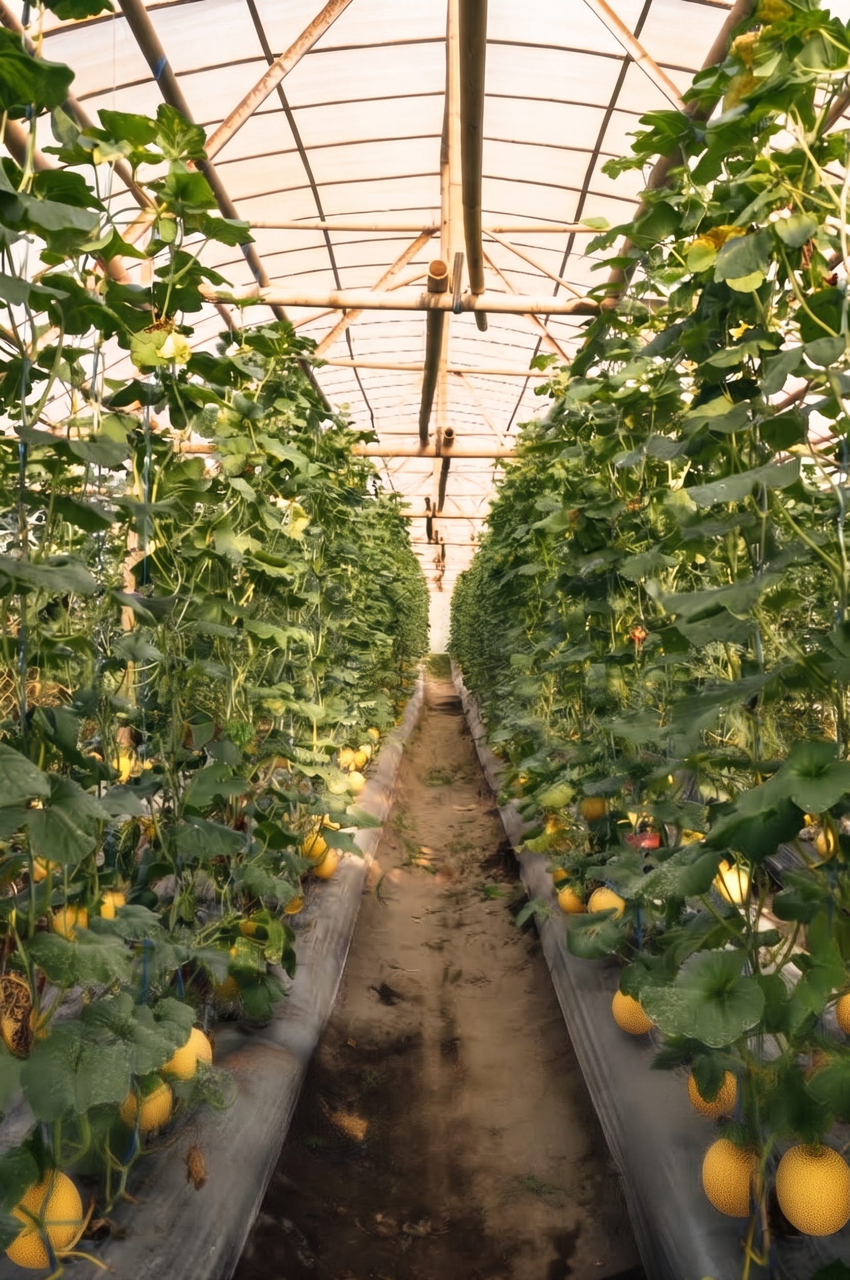 Greenhouse melon premium MOYOU Farm